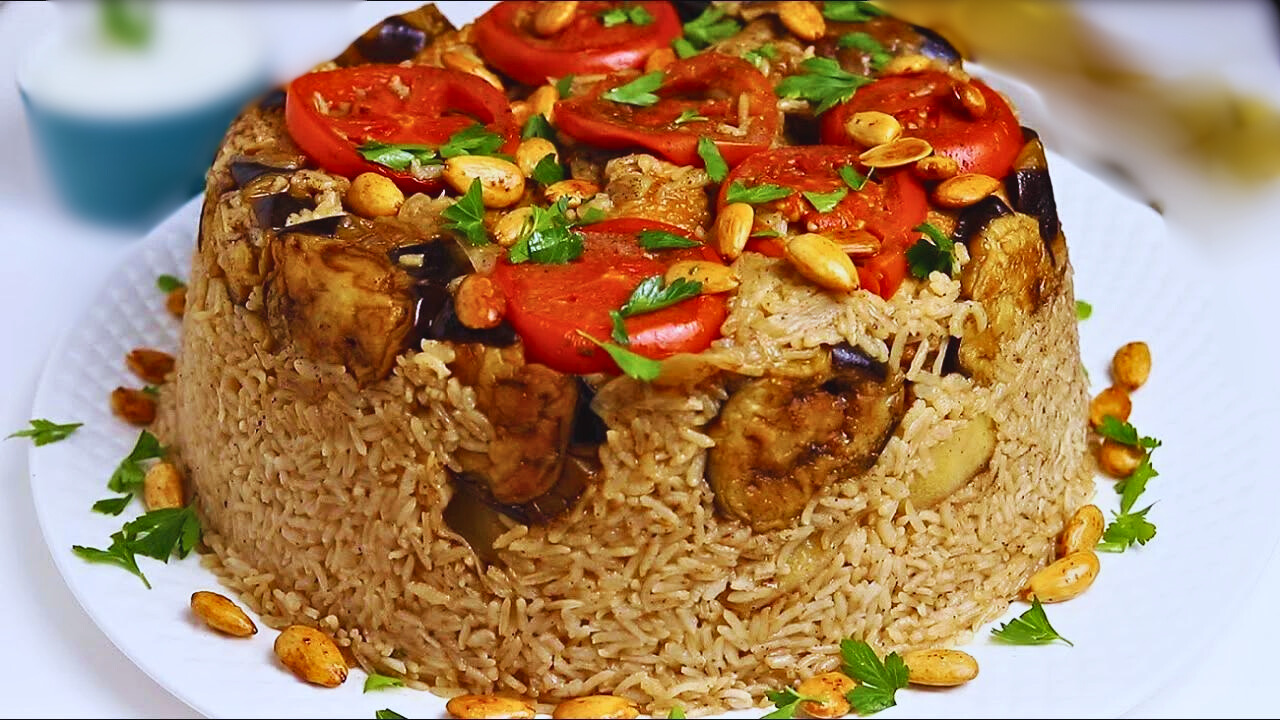 مقلوبة دجاج 