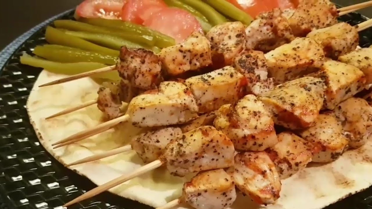 تكة دجاج نص 